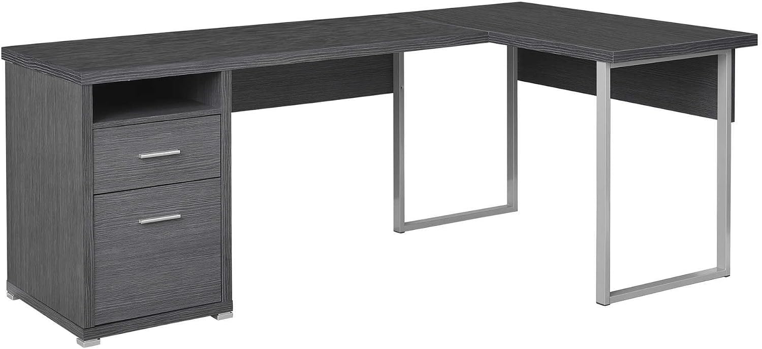 L Shaped Desk Setup - Biurko Komputerowe I 7257, Do Domowego