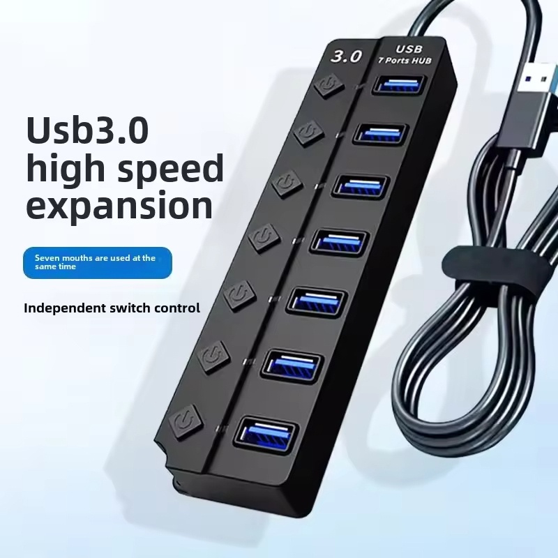 Desk Setup Usb Hub - Adapter zasilania USB 3.0, rozdzielacz USB