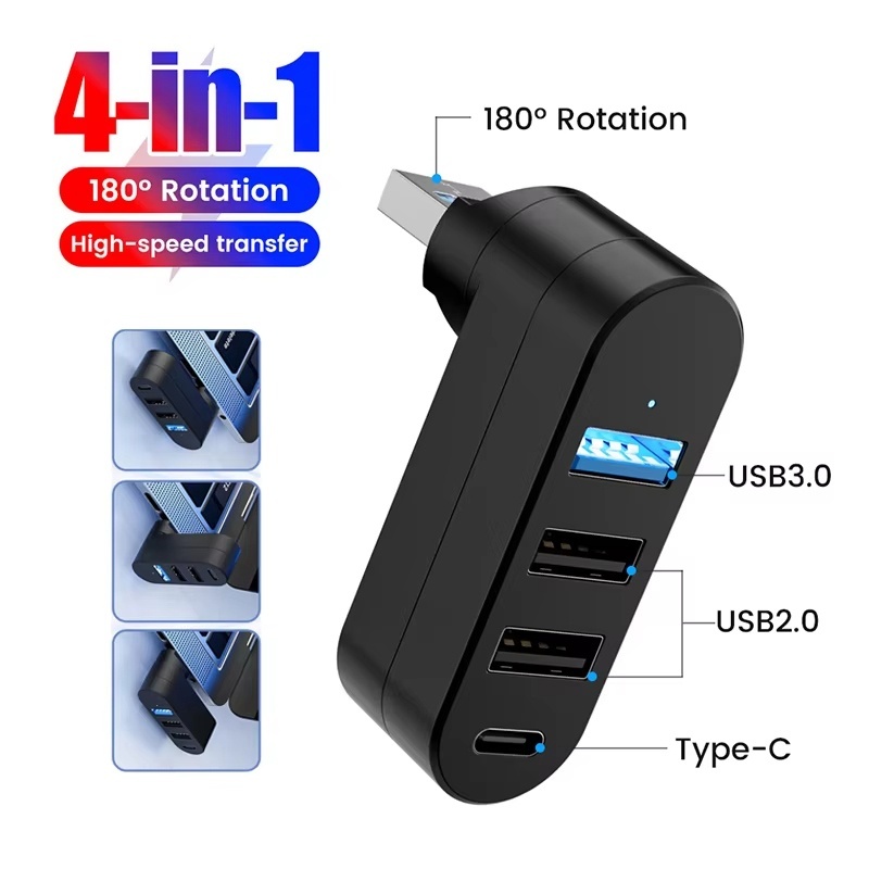 Desk Setup Usb Hub - Hub USB 3.0 Mini Splitter Box
