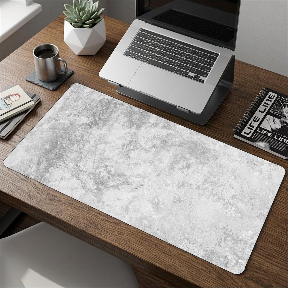 Desk Setup Grey - Minimalistyczna podkładka pod mysz o dużej