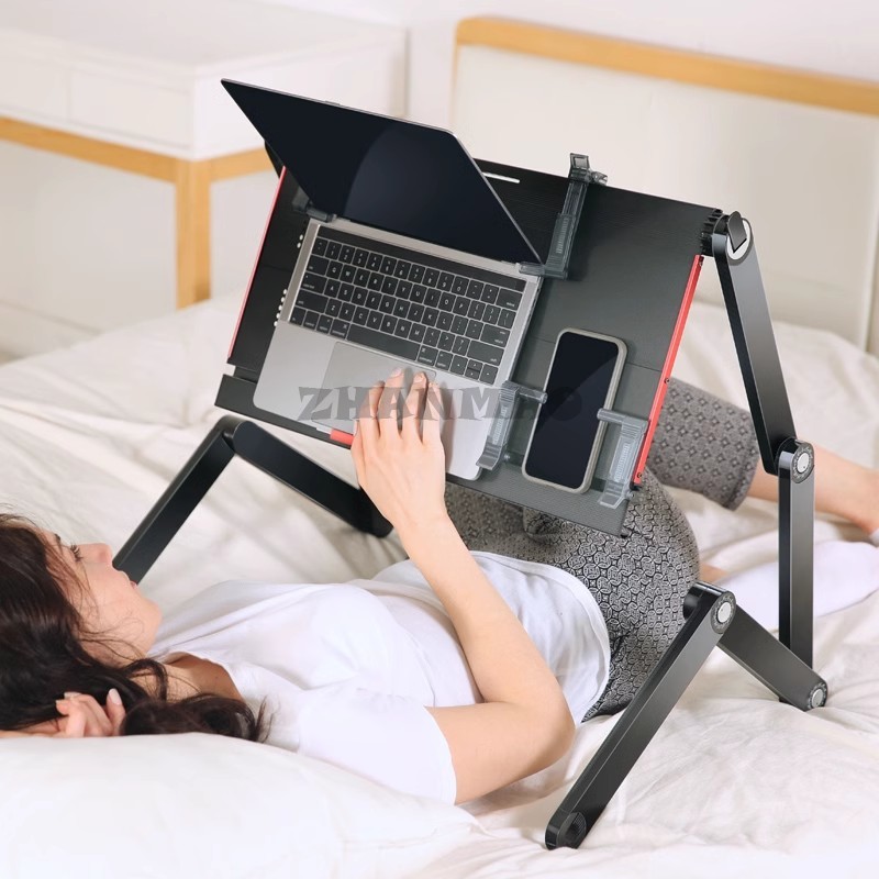 Desk Setup Pc - Leżący płaski na łóżku, biurko na