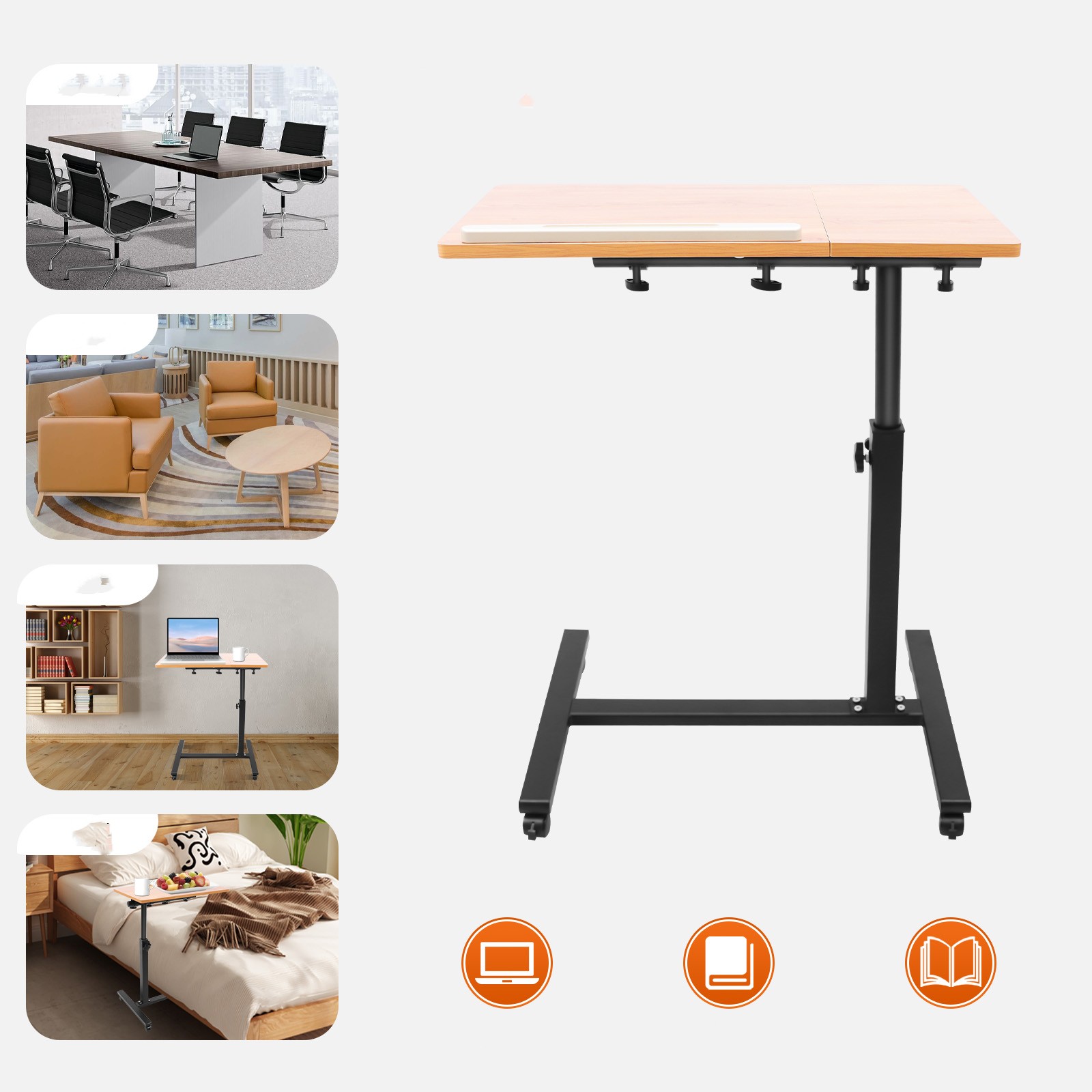 Regulowany stolik na laptopa,  – Desk Setup Pc recenzja i cena