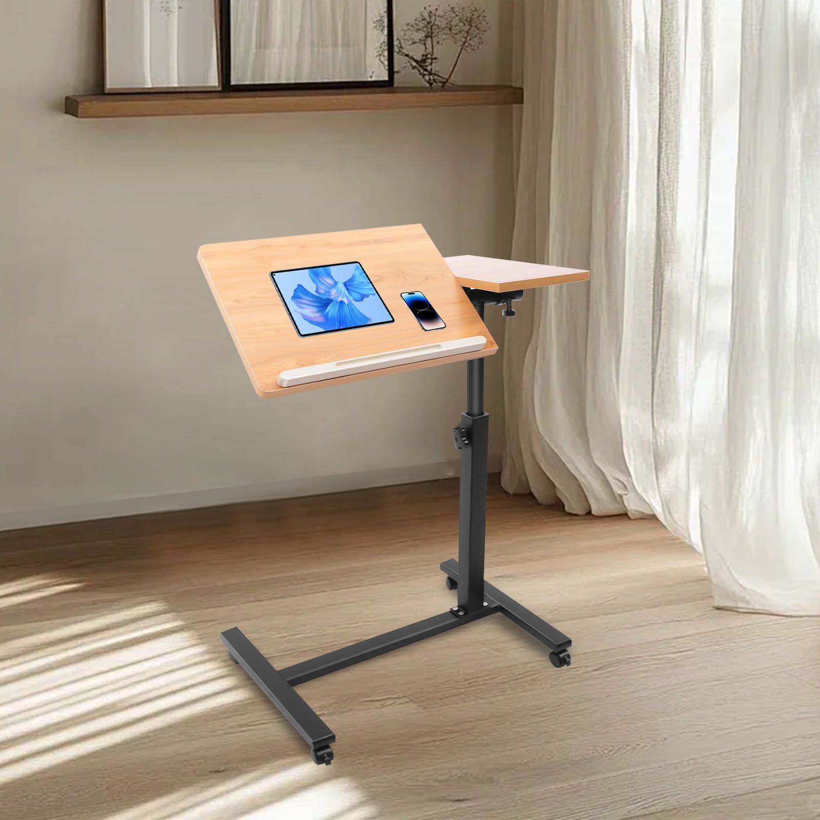 Regulowany stolik na laptopa,  – Desk Setup Pc recenzja i cena