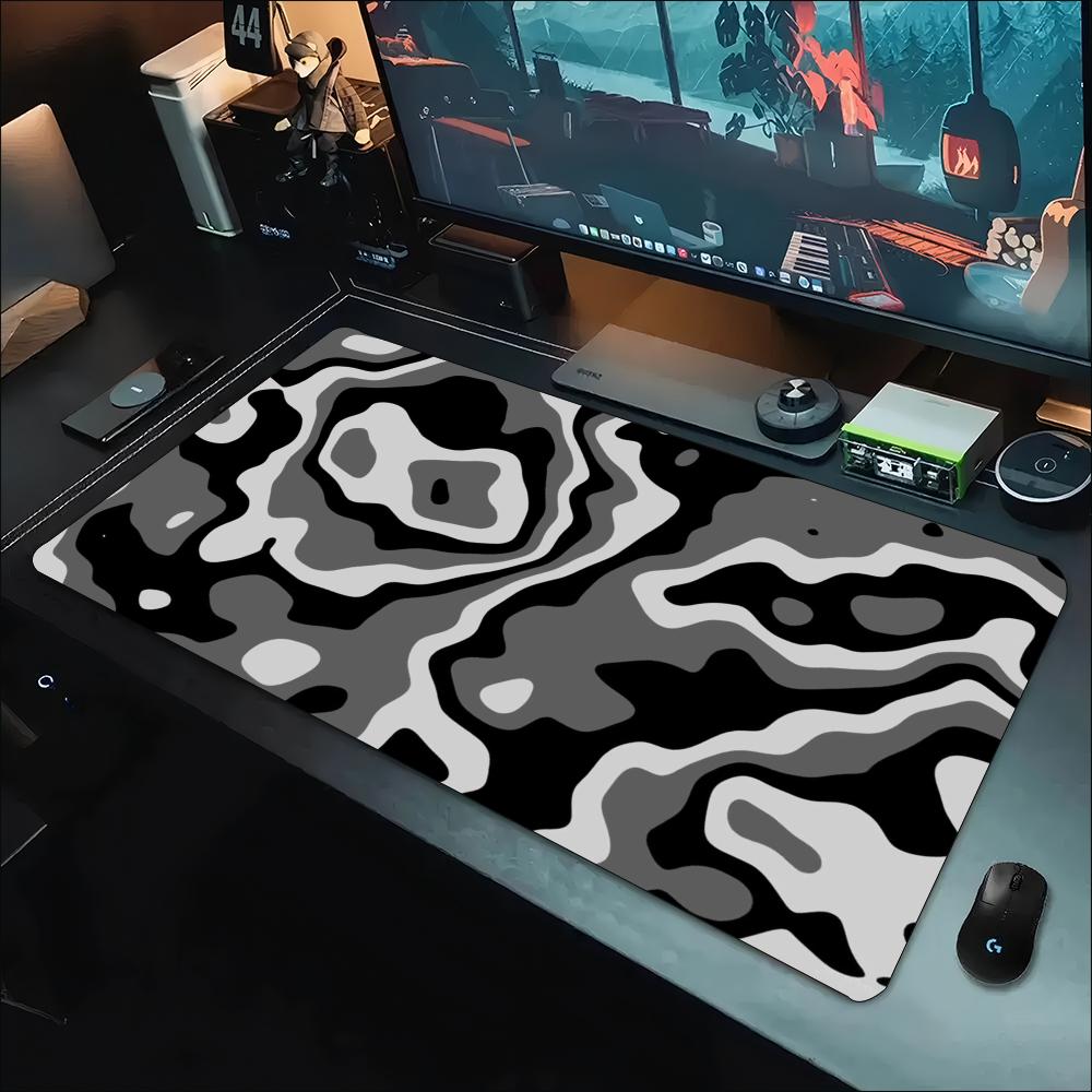 Podkładka na biurko szaro-biał – Desk Setup Grey recenzja i cena