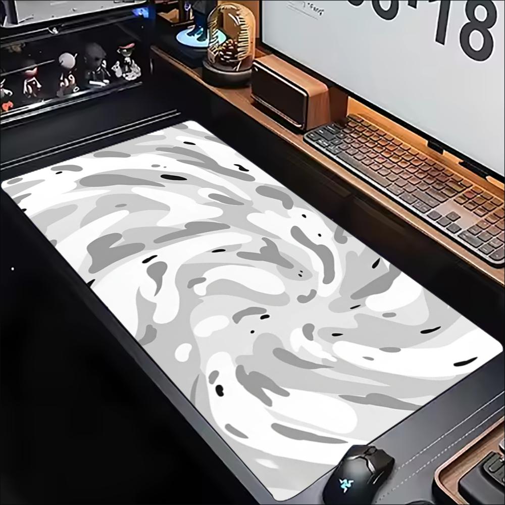Podkładka na biurko szaro-biał – Desk Setup Grey recenzja i cena