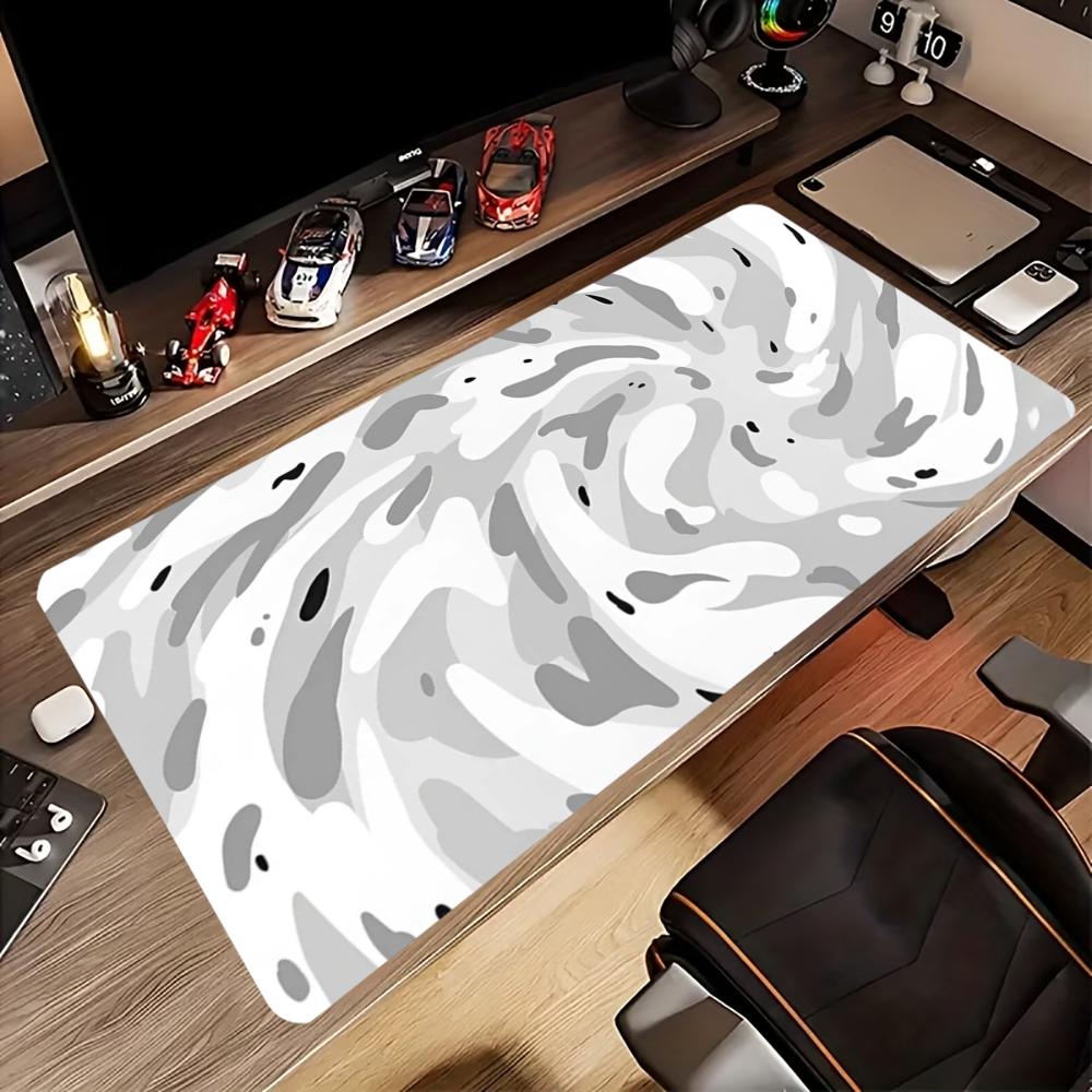 Podkładka na biurko szaro-biał – Desk Setup Grey recenzja i cena