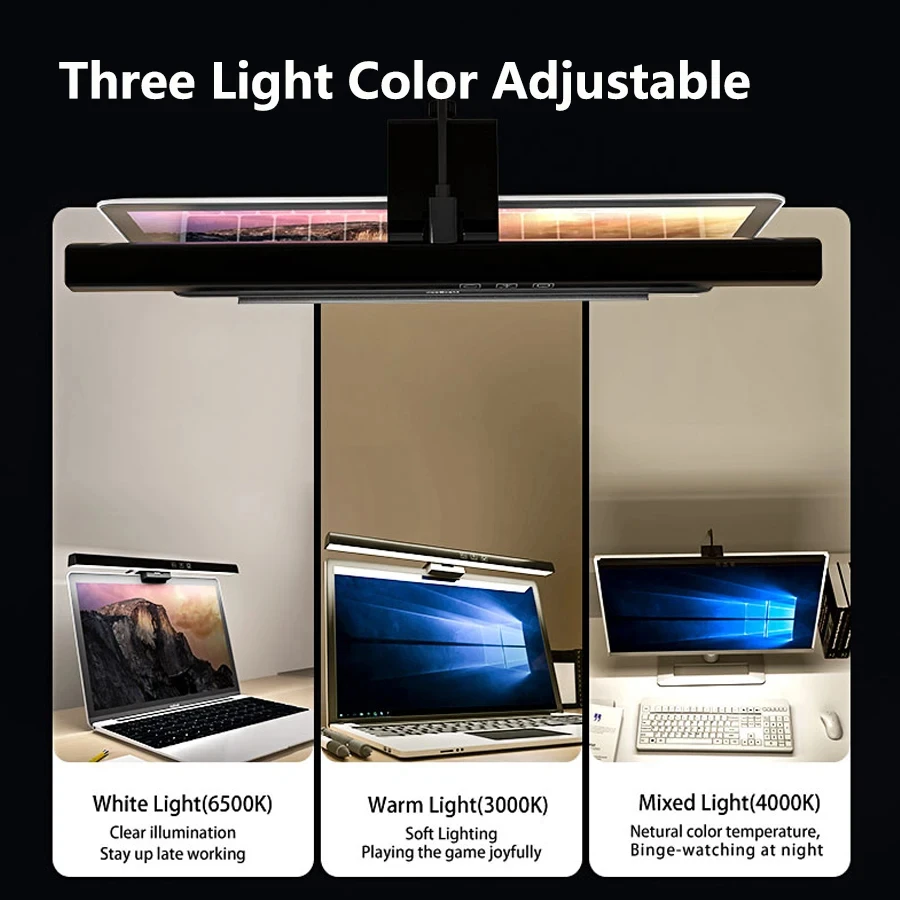Lampa LED na monitor 33cm 50cm – Desk Setup Pc recenzja i cena