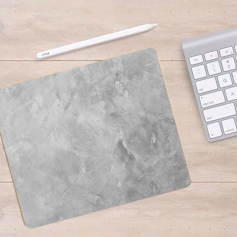 Podkładka pod mysz Szara tekst – Desk Setup Grey recenzja i cena