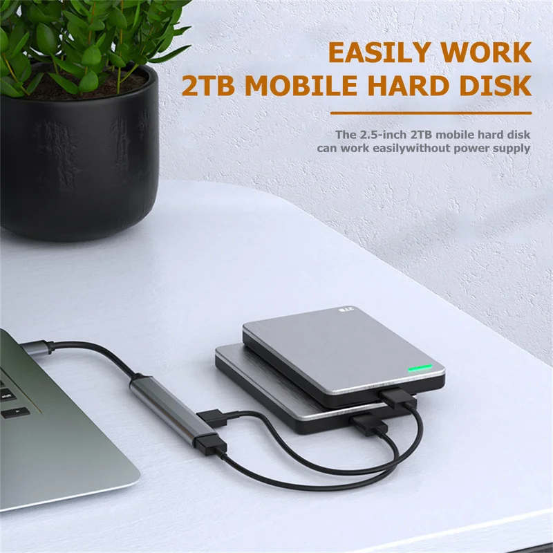 4-portowy koncentrator USB-C 3 – Desk Setup Usb Hub recenzja i cena