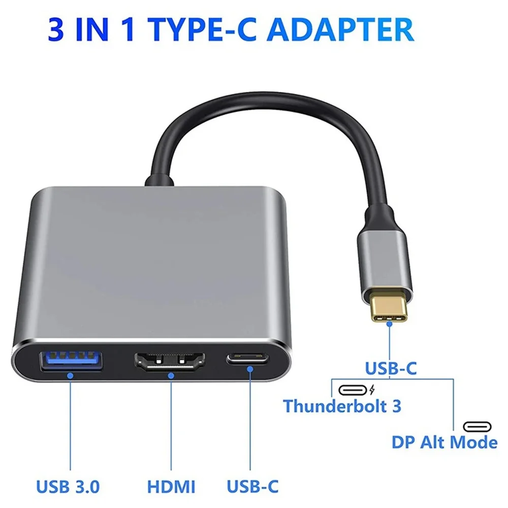 Adapter USB C HUB 3-w-1 z wiel – Desk Setup Usb Hub recenzja i cena