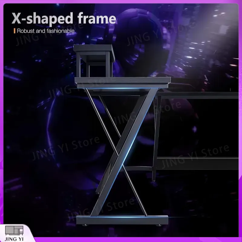 Biurko gamingowe w kształcie l – L Shaped Desk Setup recenzja i cena