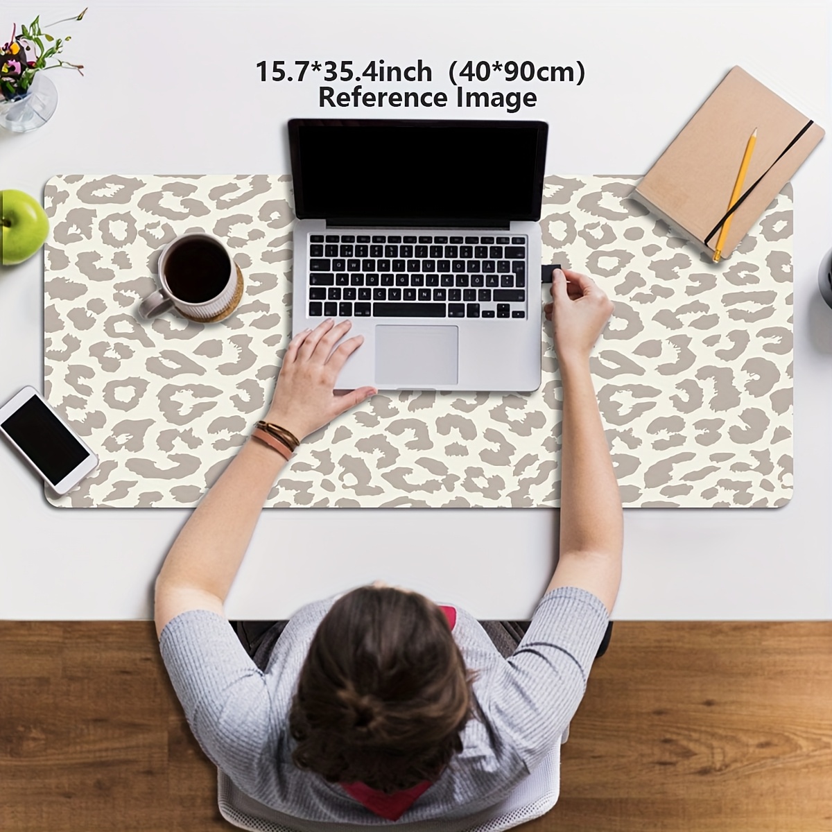 Beżowa podkładka pod mysz z mo – Desk Setup Beige recenzja i cena