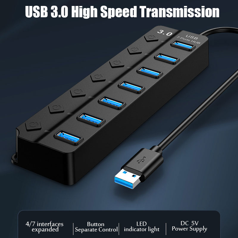 Adapter zasilania USB 3.0, roz – Desk Setup Usb Hub recenzja i cena