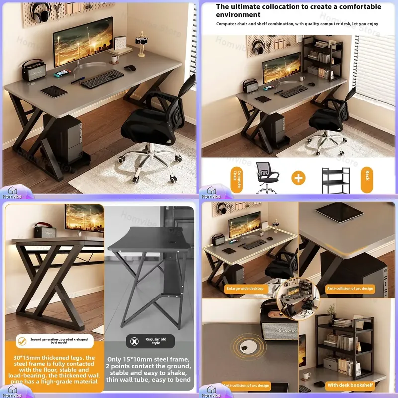 Nowoczesne drewniane biurko ko – L Shaped Desk Setup recenzja i cena